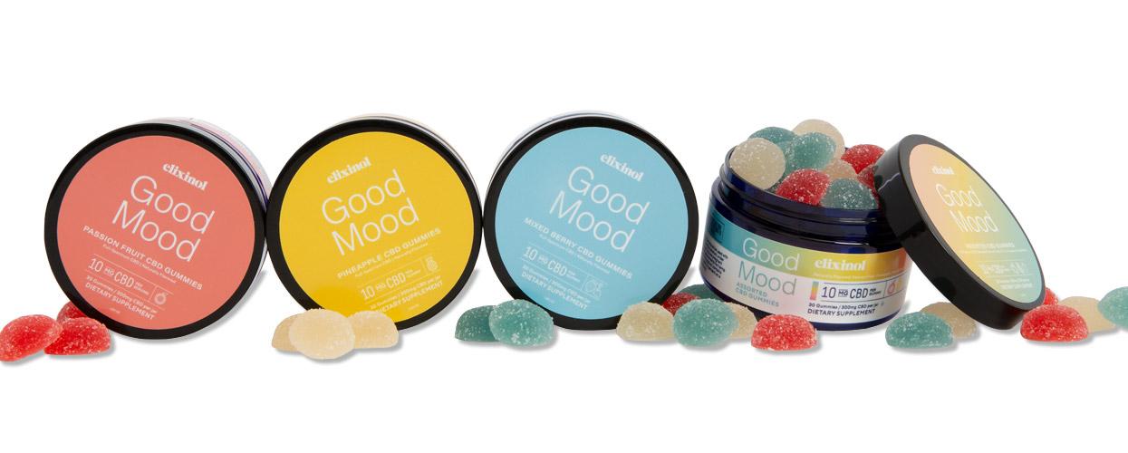 Elixinol line of CBD Gummies