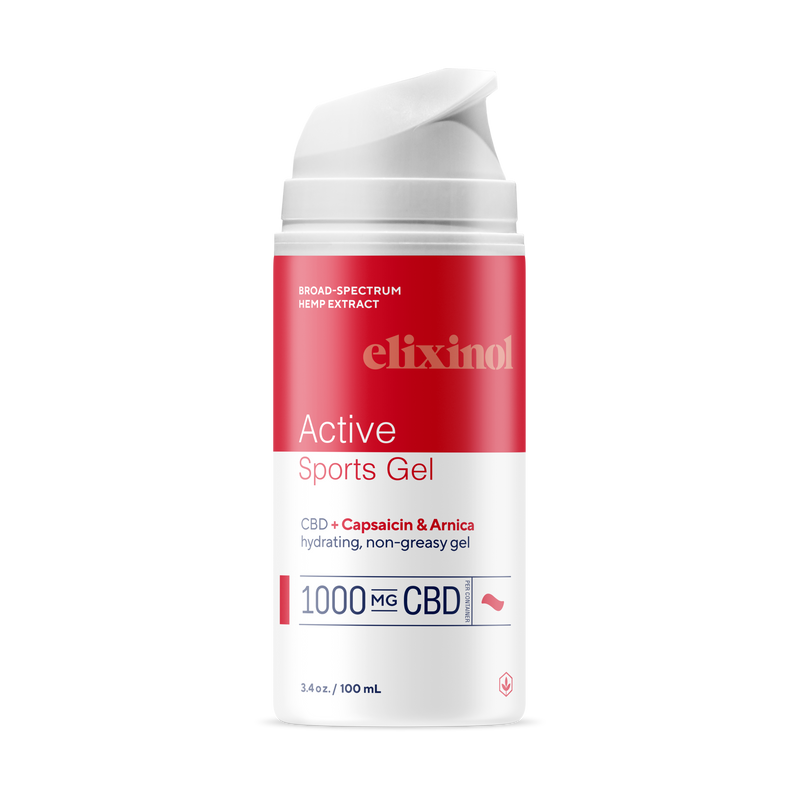 Buy CBD Topical  Elixinol CBD Extract Sports Gel For Sale
