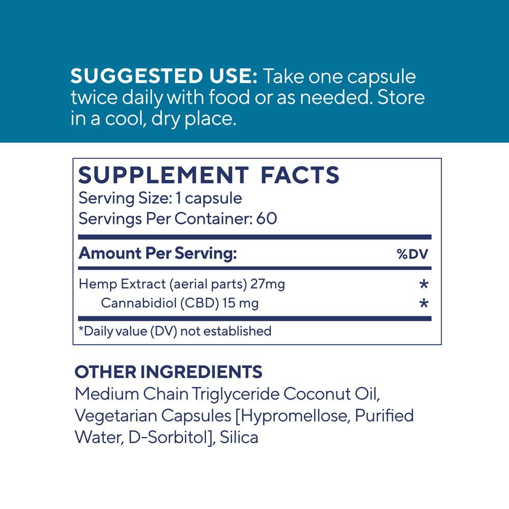 Everyday Daily Balance Capsules Capsules Elixinol