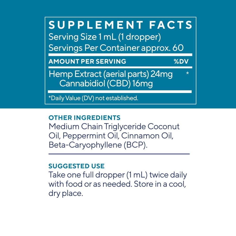 Everyday Daily Balance Tincture - Full Spectrum Tincture Elixinol