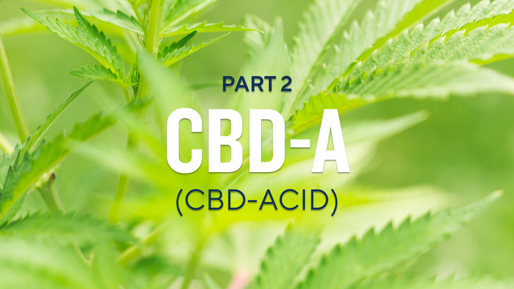 Cannabinoids Explained 2: CBD-A (CBD-ACID) | Elixinol