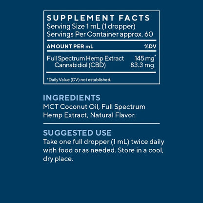 Balance Tincture 5000mg Pineapple Tincture Elixinol