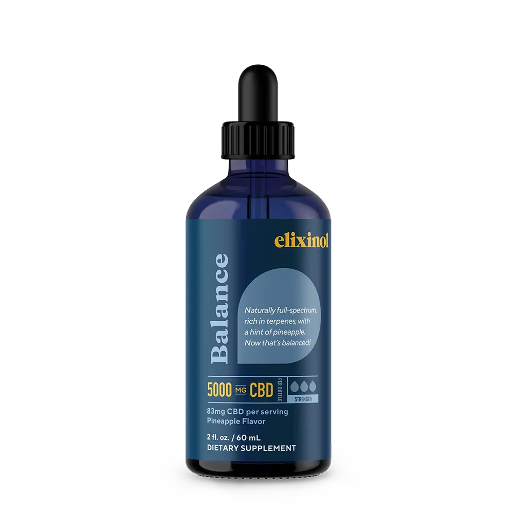 Balance Tincture 5000mg Pineapple Tincture Elixinol
