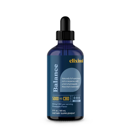Balance Tincture 5000mg Pineapple Tincture Elixinol