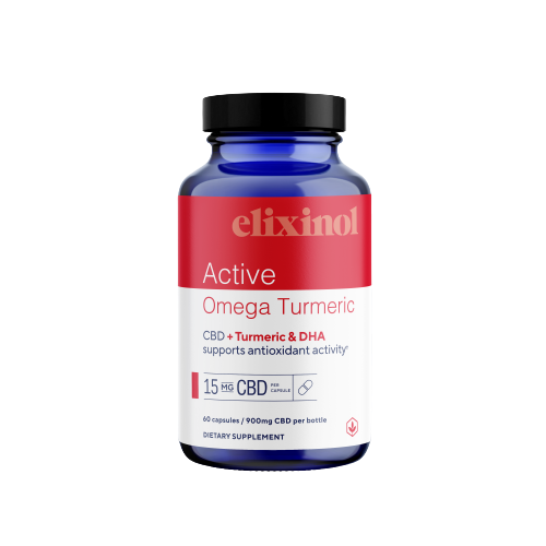 Active Omega Turmeric Capsules Capsules Elixinol