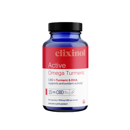 Active Omega Turmeric Capsules Capsules Elixinol