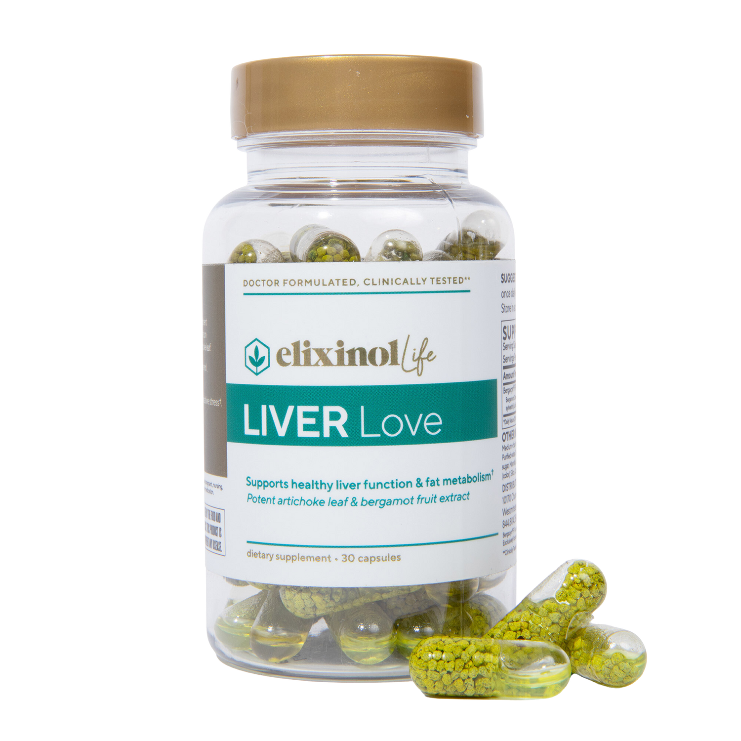 Elixinol Life - Liver Love Capsules Elixinol