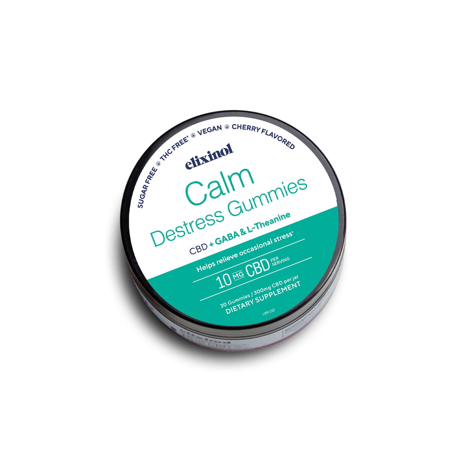 Calm Destress Gummies Gummies Elixinol