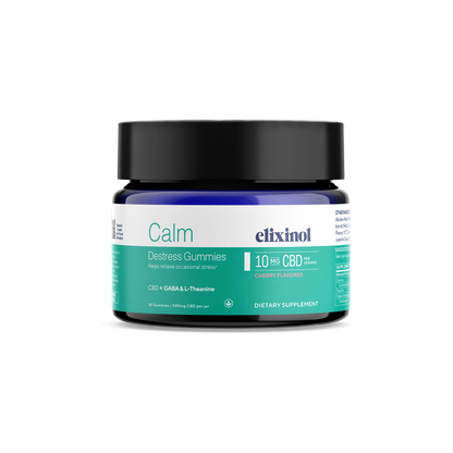 Calm Destress Gummies Gummies Elixinol