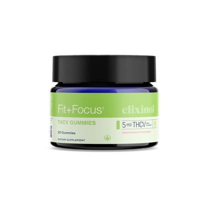 Fit+Focus THCV Gummies Gummies Elixinol