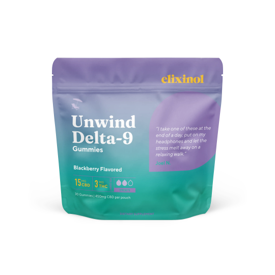 Unwind Delta-9 Gummies Gummies Elixinol