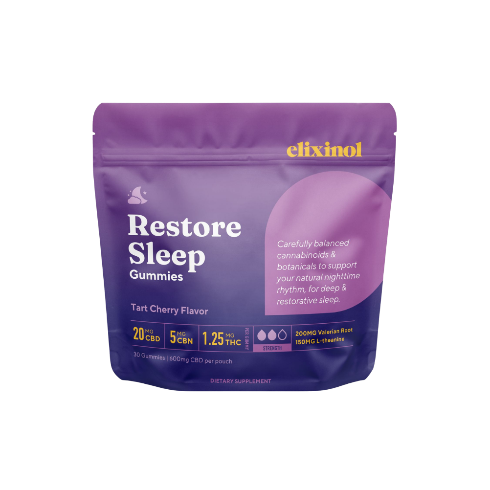 Restore Sleep Gummies Gummies Elixinol