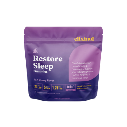 Restore Sleep Gummies Gummies Elixinol