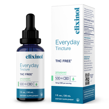 Everyday Tincture THC Free* THC Free Elixinol