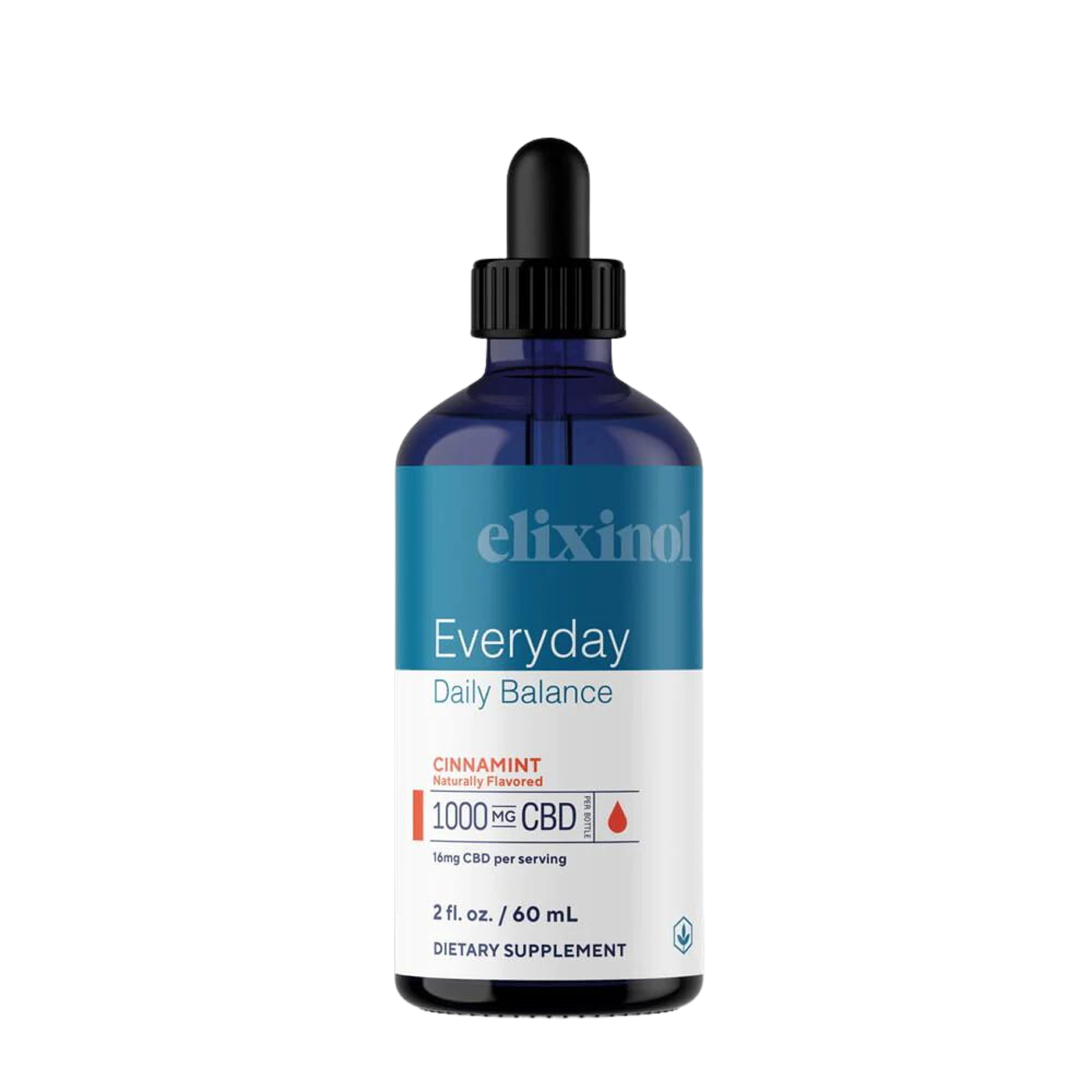 Everyday Daily Balance Tincture - Full Spectrum Tincture Elixinol Cinnamint 1000mg