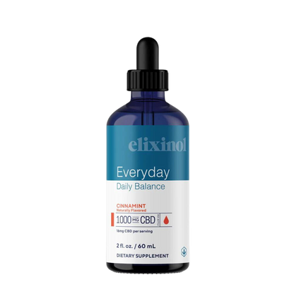 Everyday Daily Balance Tincture - Full Spectrum Tincture Elixinol Cinnamint 1000mg