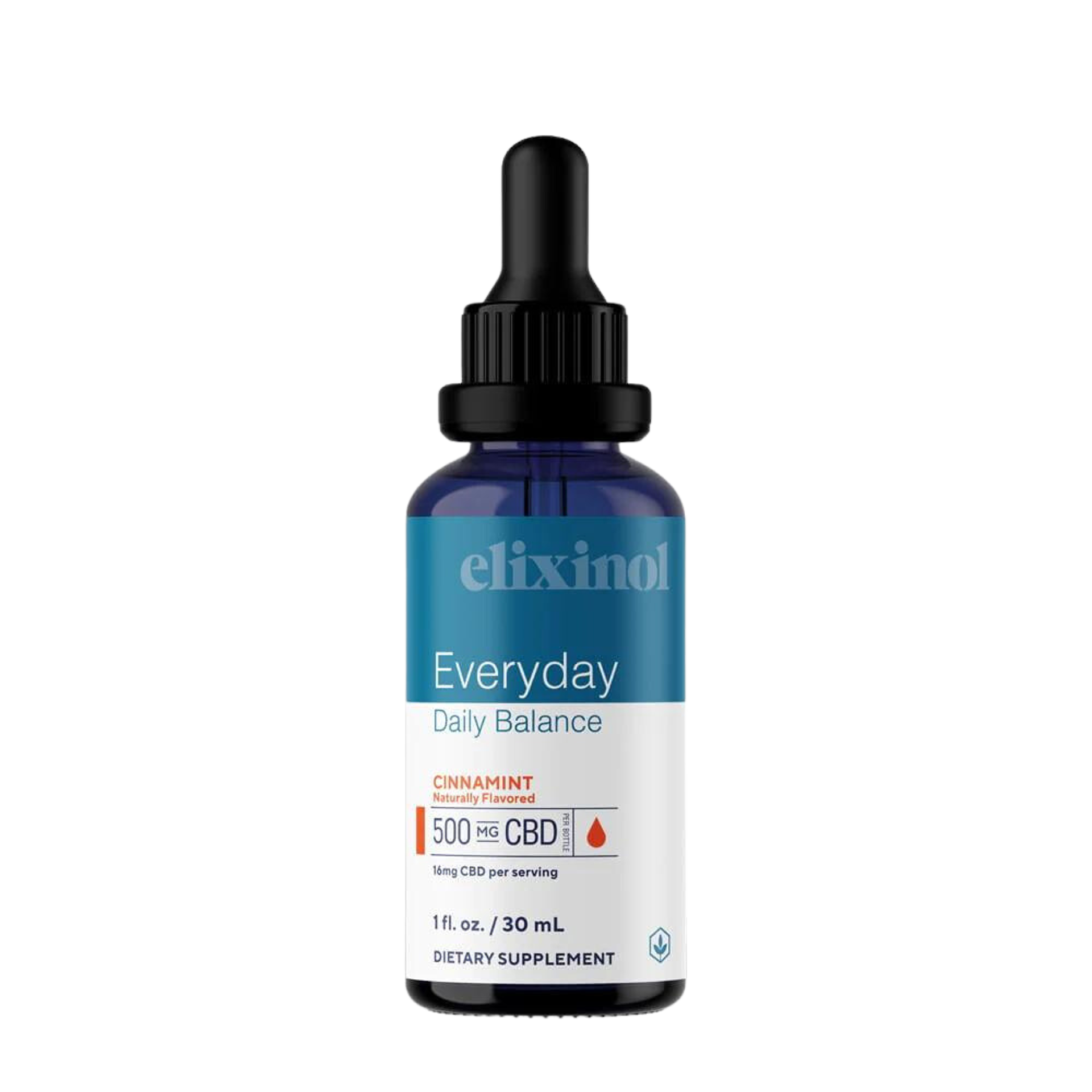 Everyday Daily Balance Tincture - Full Spectrum Tincture Elixinol Cinnamint 500mg