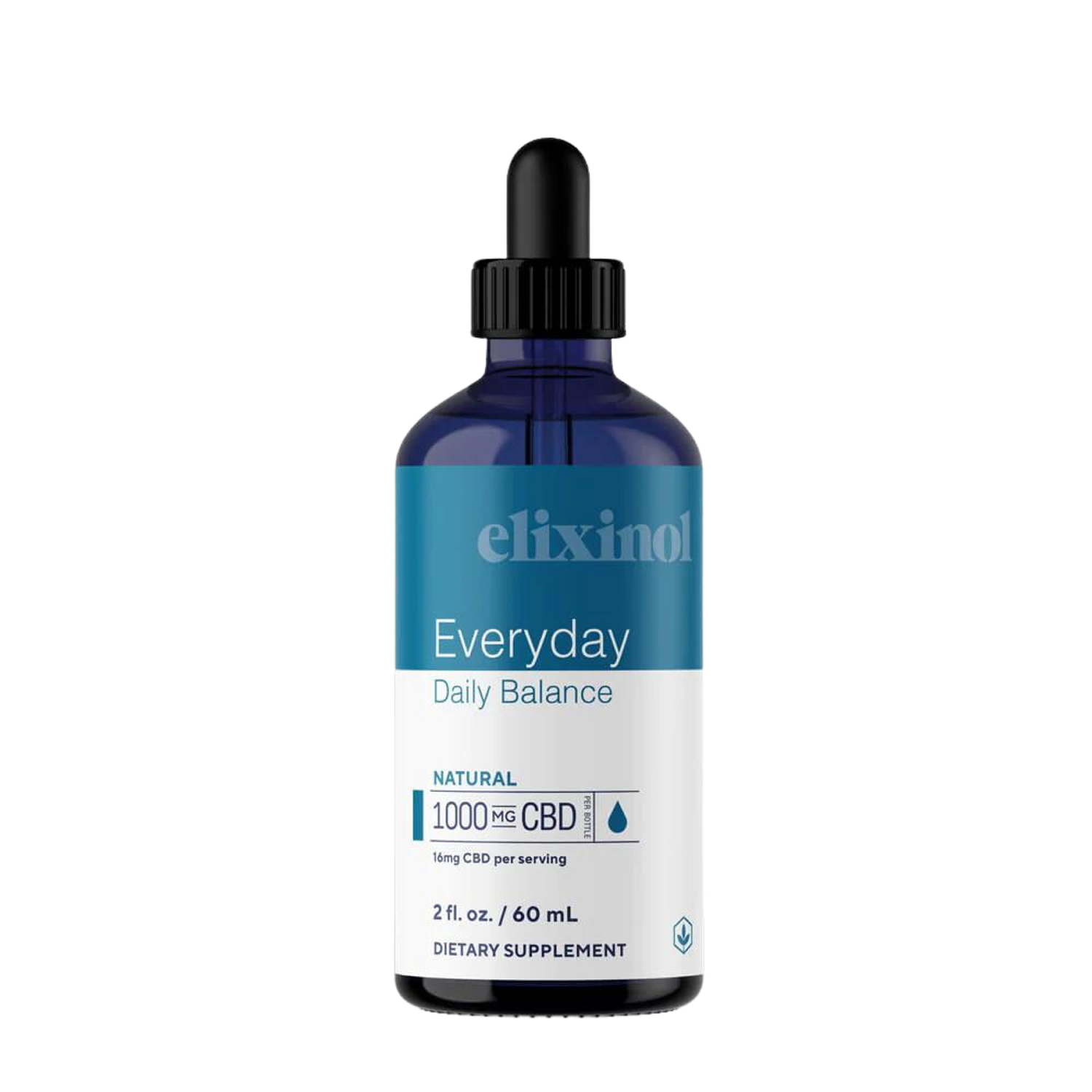 Everyday Daily Balance Tincture - Full Spectrum Tincture Elixinol Natural 1000mg