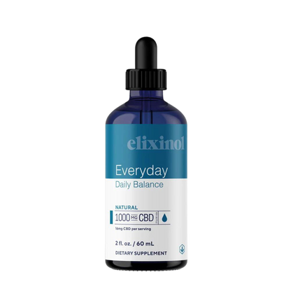 Everyday Daily Balance Tincture - Full Spectrum Tincture Elixinol Natural 1000mg