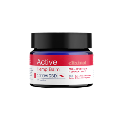 Active Hemp Balm Topical Elixinol