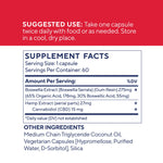 supplemental facts for the product which is described in the ingredients tab on the product page