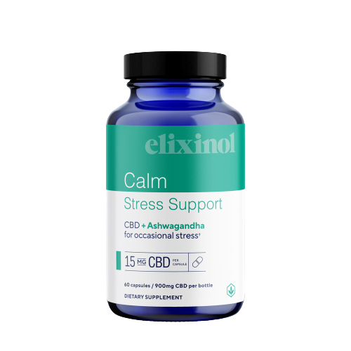 Calm Stress Support Capsules Capsules Elixinol