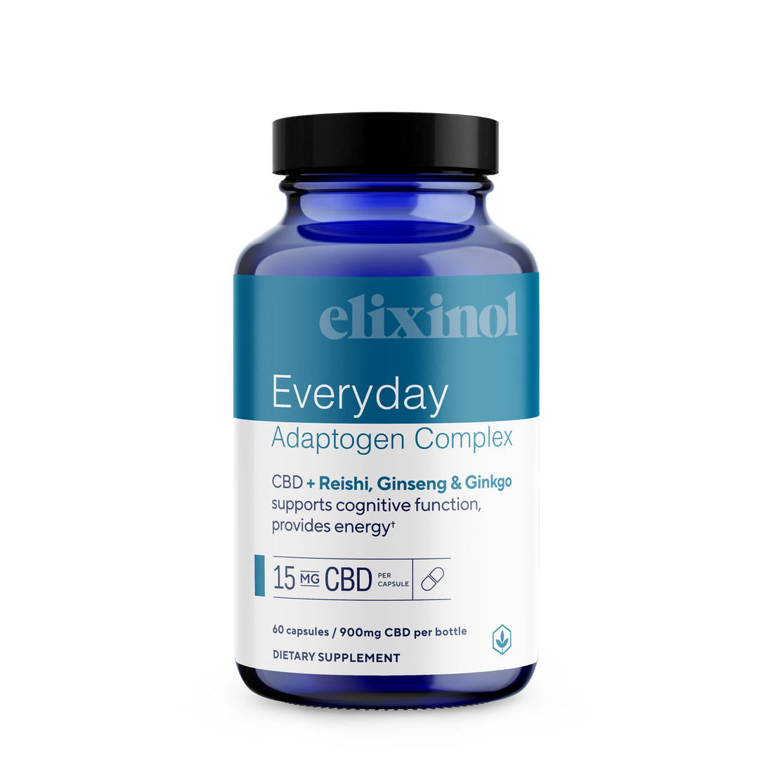 Everyday Adaptogen Complex Capsules Capsules Elixinol