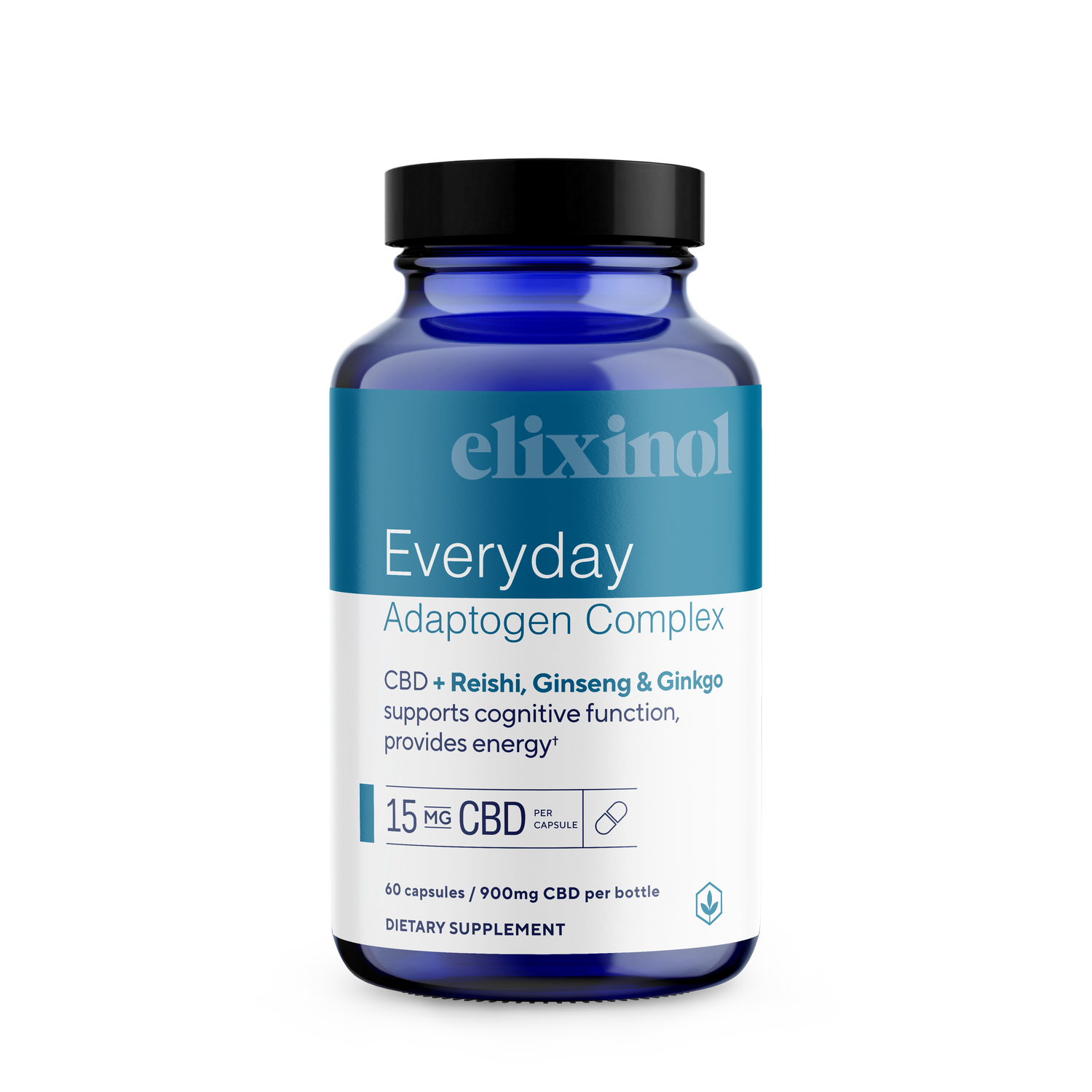 Everyday Adaptogen Complex Capsules Capsules Elixinol