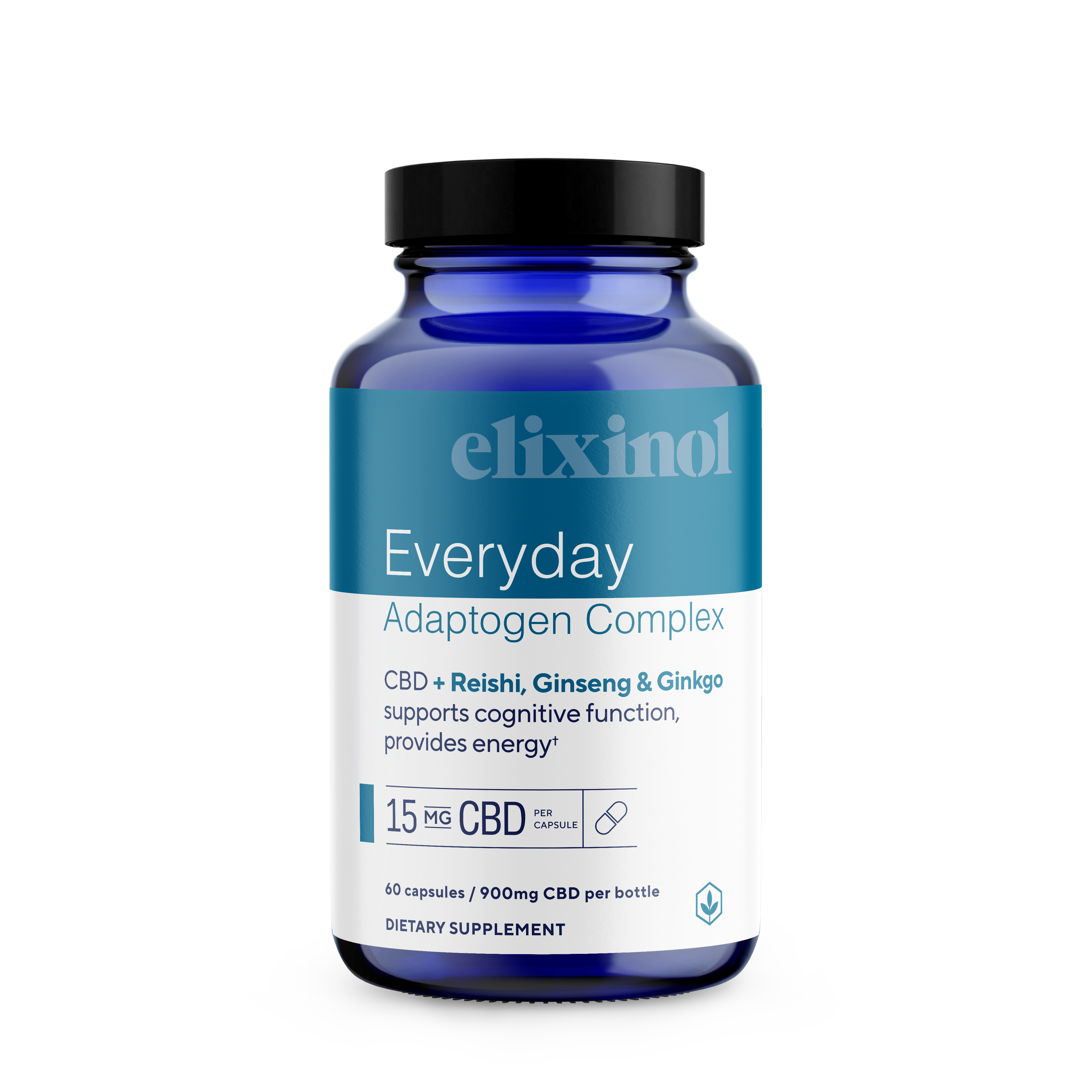 Everyday Adaptogen Complex Capsules Capsules Elixinol