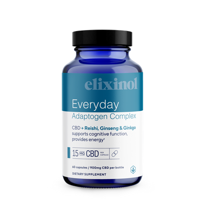 Everyday Adaptogen Complex Capsules Capsules Elixinol