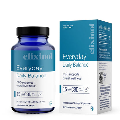 Everyday Daily Balance Capsules Capsules Elixinol