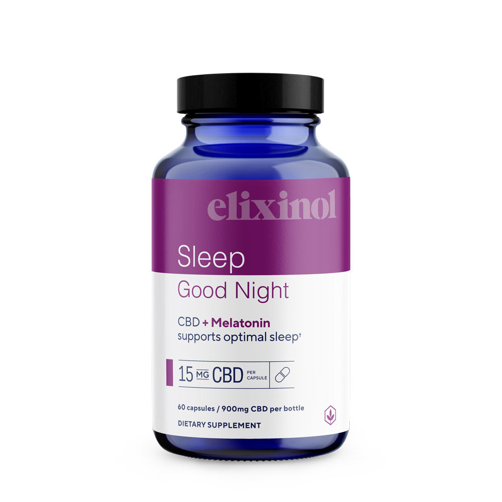 Sleep Good Night Capsules Capsules Elixinol