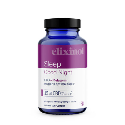 Sleep Good Night Capsules Capsules Elixinol