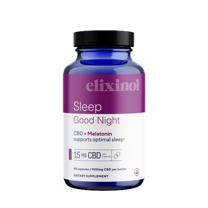 Sleep Good Night Capsules Capsules Elixinol