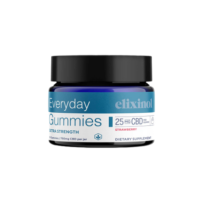 Everyday Extra Strength Gummies Gummies Elixinol