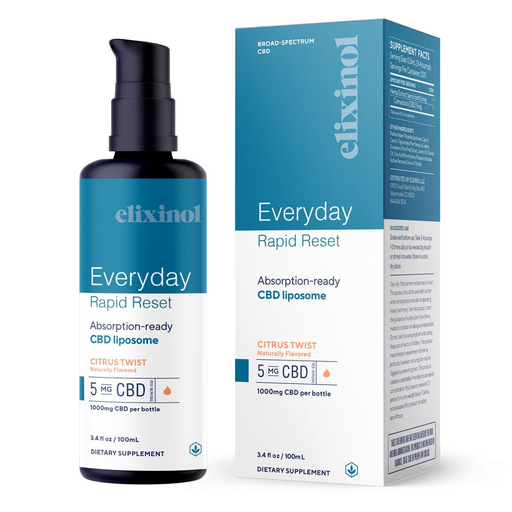 Everyday Rapid Reset Liposome Liposomes Elixinol