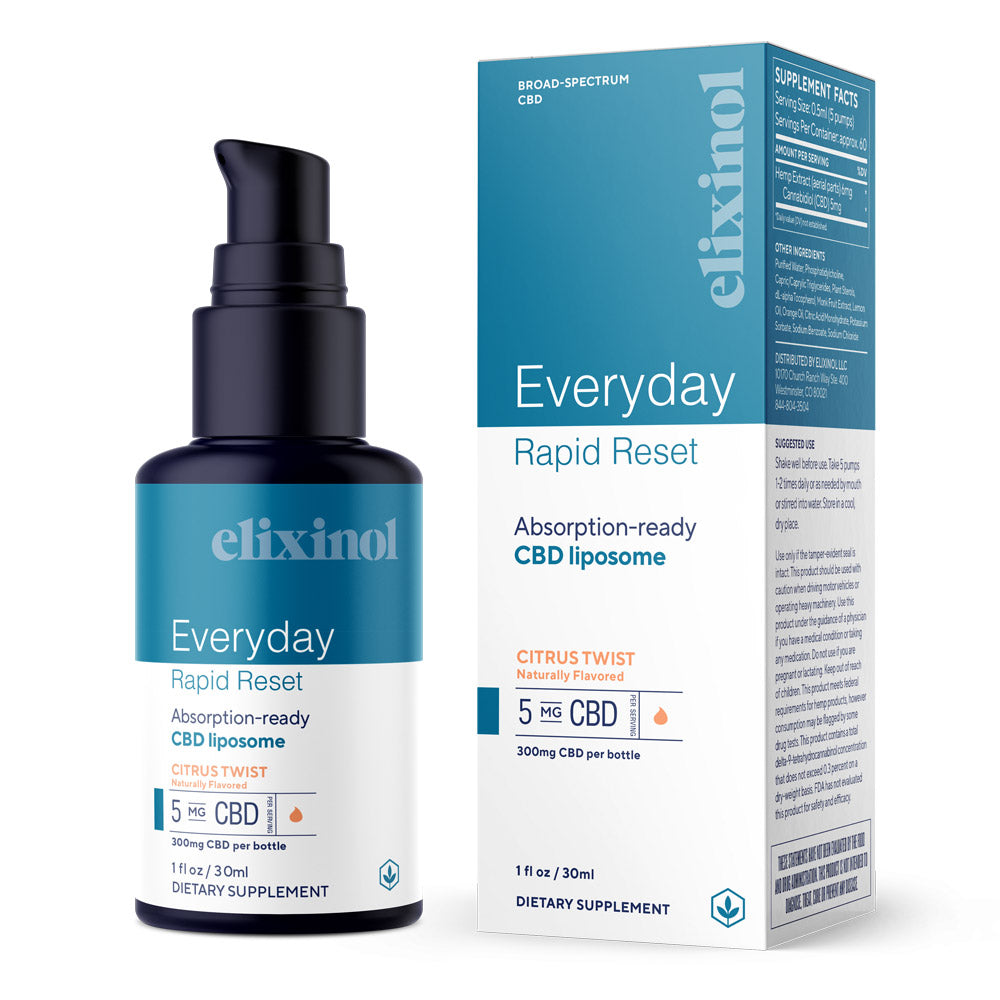 Everyday Rapid Reset Liposome Liposomes Elixinol